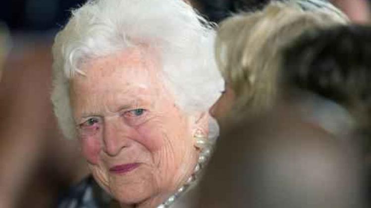 Voormalige first lady Barbara Bush overleden