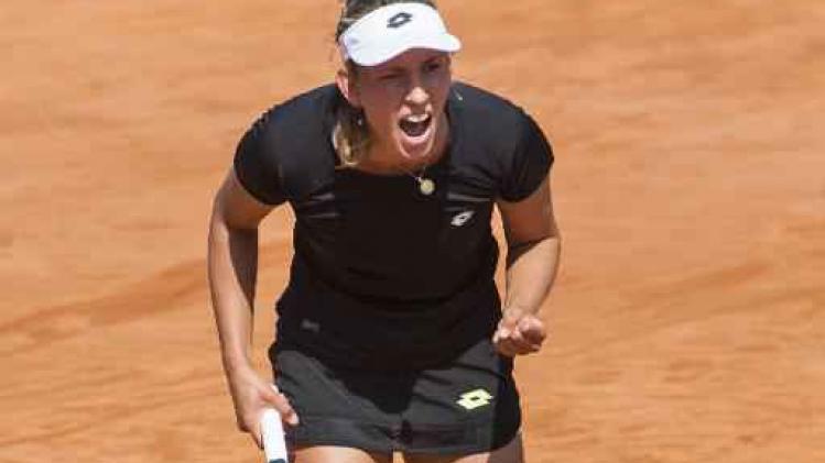 Elise Mertens speelde niet haar beste wedstrijd