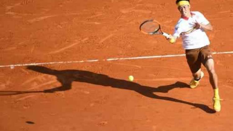 ATP Monte Carlo - Nishikori pakt tweede finaleticket
