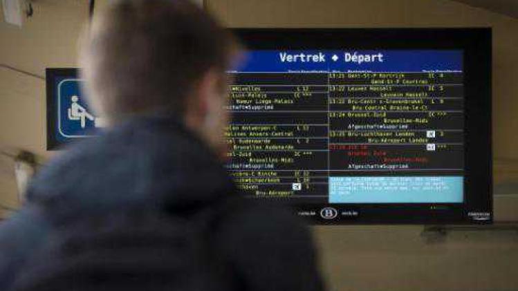 Test-Aankoop eist 40 euro schadevergoeding voor treinreizigers na spoorstakingen