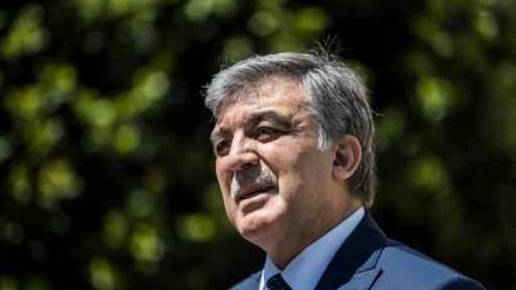 Ex-president Abdullah Gül geen kandidaat tegen Erdogan