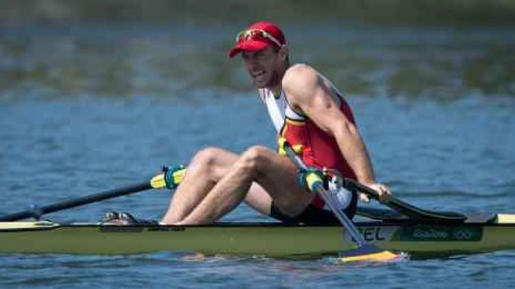 BK roeien (korte boten) - Pierre De Loof klopt olympisch finalist Hannes Obreno voor nationale skifftitel