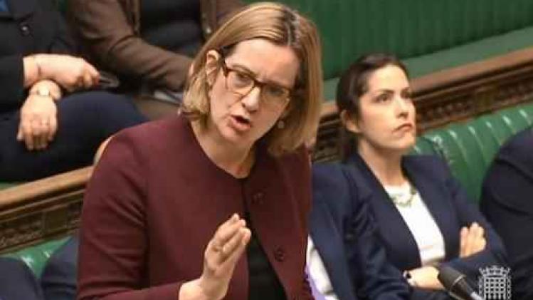 Britse binnenlandminister Amber Rudd stapt op
