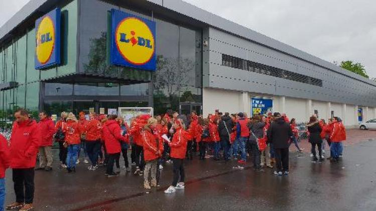 Vanaf zaterdag telkens vijf Lidl-winkels dicht in Limburg omwille van stakingsactie