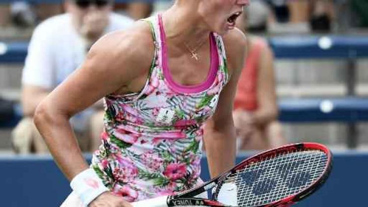 Yanina Wickmayer strandt in kwartfinales in Anning