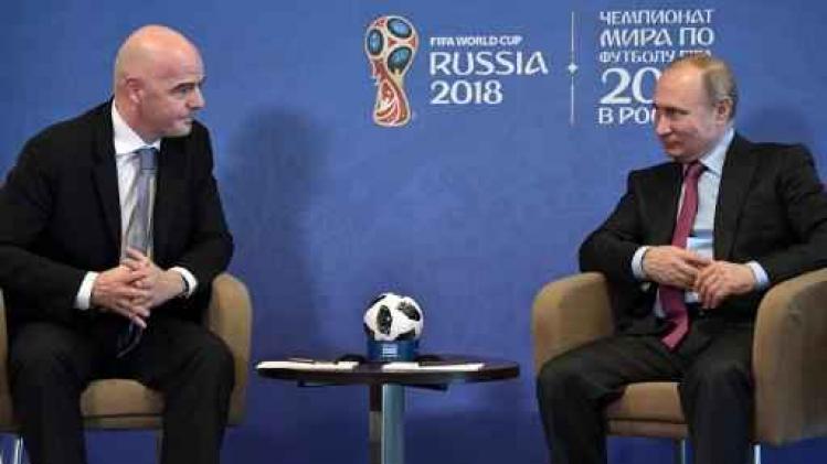 FIFA-baas Infantino: "Rusland is helemaal klaar voor WK"