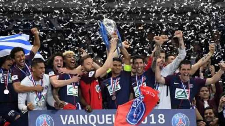 Belgen in het buitenland - Thomas Meunier wint Beker van Frankrijk met PSG