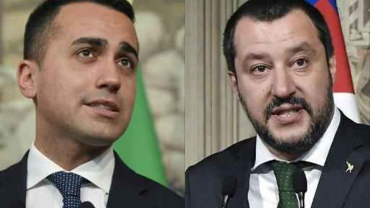 Vijfsterrenbeweging en Lega hopen Italië "snel antwoorden te bieden"