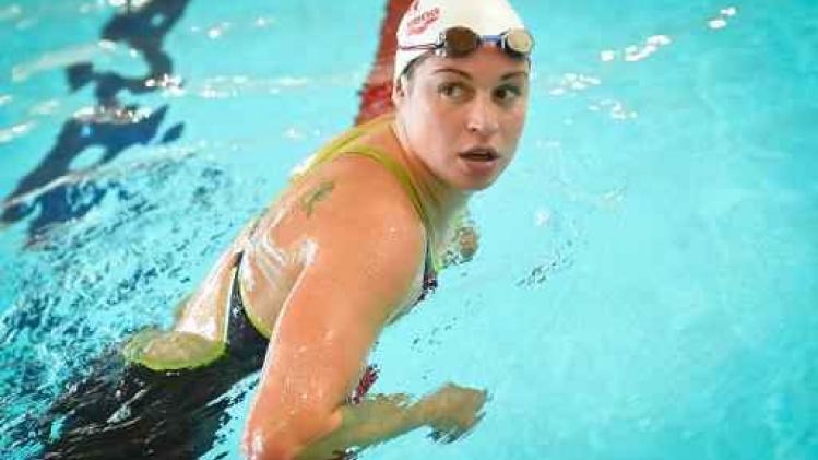 BK zwemmen - Fanny Lecluyse en Basten Caerts domineren schoolslagnummers