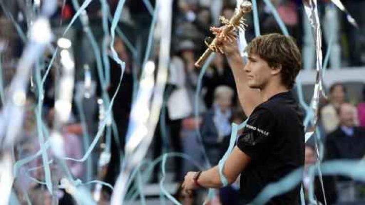 ATP Madrid - Alexander Zverev boekt achtste toernooizege