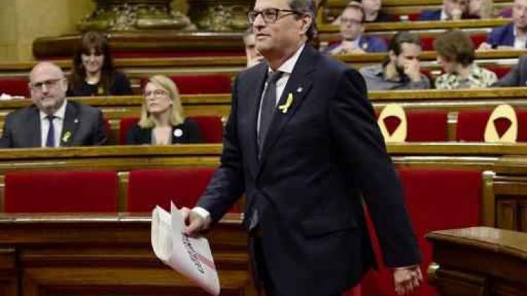 Weg vrij voor verkiezing Quim Torra tot minister-president van Catalonië