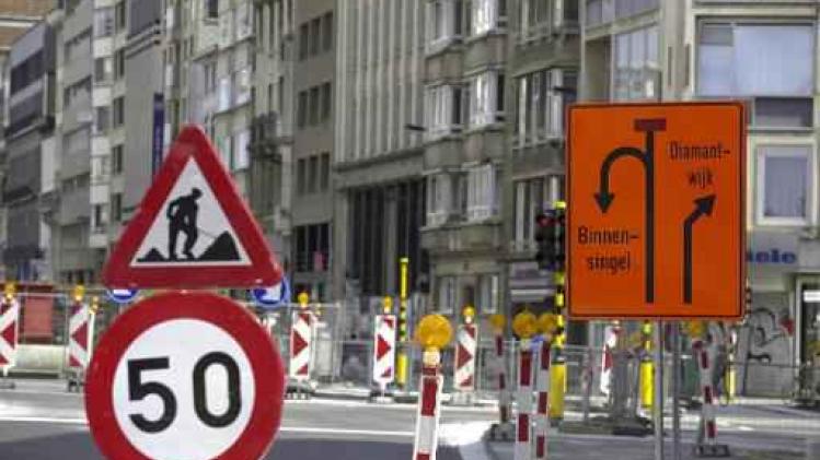 Forse stijging verkeersongevallen aan wegenwerken