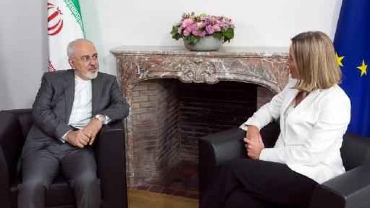 Eerste gesprek tussen Mogherini en Iraanse minister van Buitenlandse Zaken in Brussel