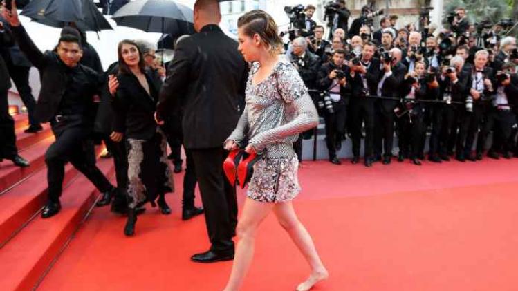 Kristen Stewart maakt statement op de rode loper van Cannes