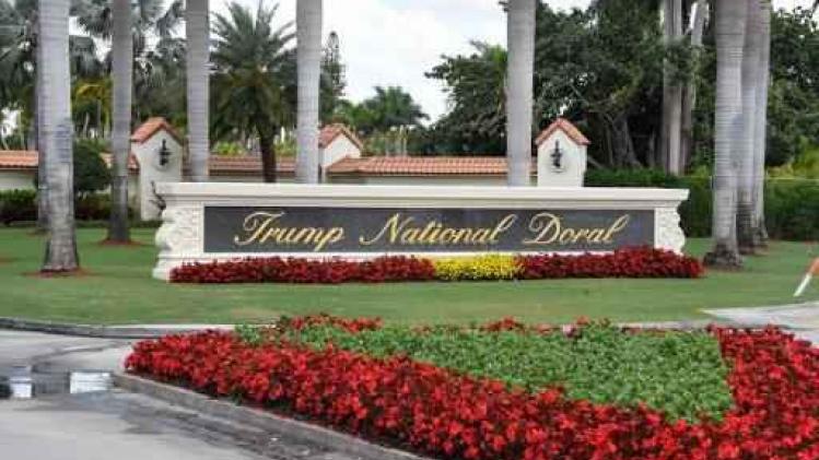 Man gearresteerd na schoten in golfresort Trump in Miami