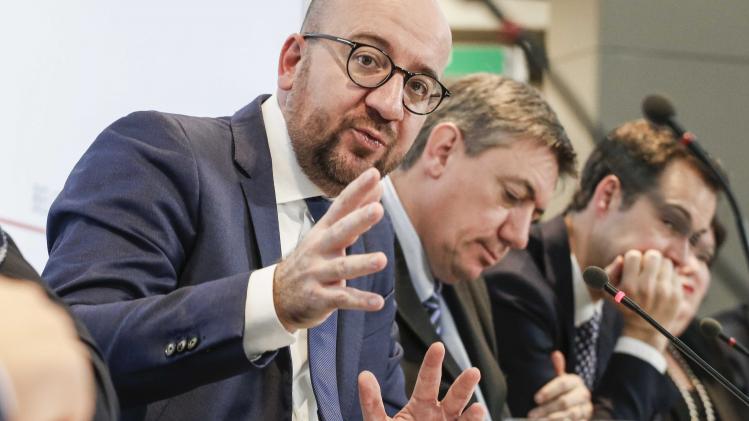 BELGIUM POLITICS PRESS CONFERENCE FEDERAL GOVERNMENT