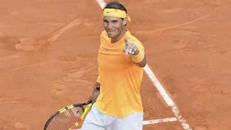 ATP Rome - Rafael Nadal opnieuw 's werelds nummer een na achtste zege in Italiaanse hoofdstad