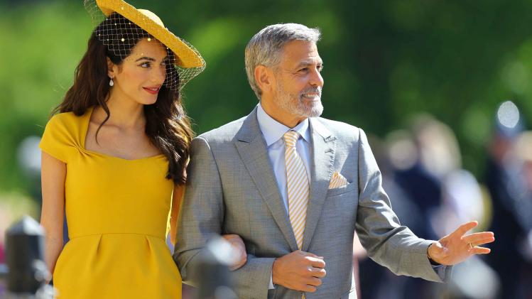 George Clooney danste op koninklijk huwelijk met Meghan én Kate