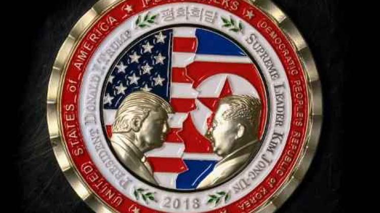 Witte Huis laat herdenkingsmunten slaan in aanloop naar top tussen Trump en Kim