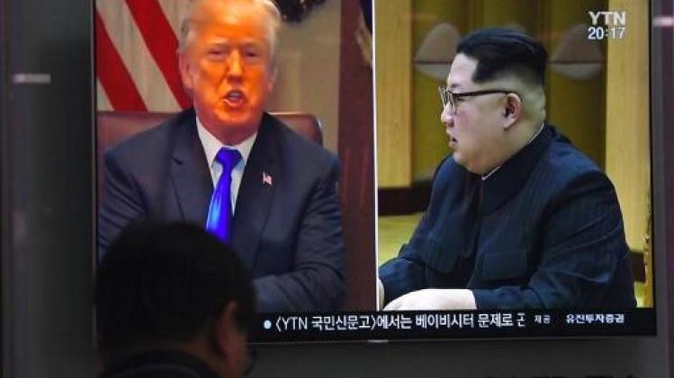 Ontmoeting van Trump en Kim op 12 juni in Singapore afgelast