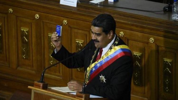 Maduro ingezworen als president van Venezuela