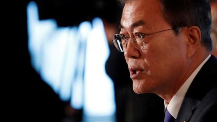 Zuid-Koreaanse president betreurt dat top tussen Trump en Kim niet doorgaat