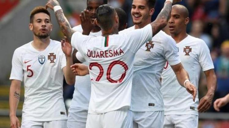 WK 2018 - Portugal en Tunesië spelen 2-2 gelijk in oefenduel