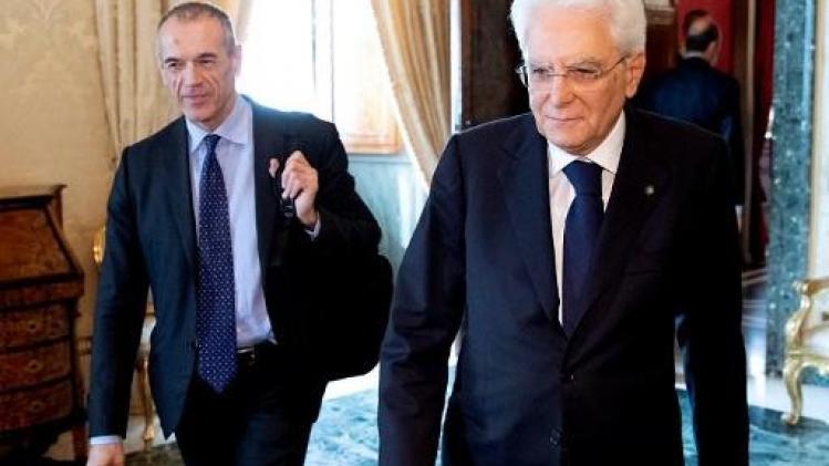 Vorming overgangsregering in Italië laat op zich wachten