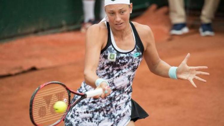 Yanina Wickmayer strandt in eerste ronde van Roland Garros