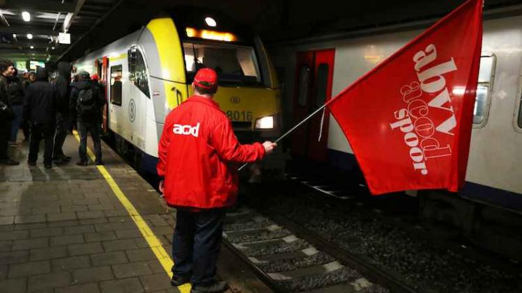 BELGIUM RAILWAYS NMBS SNCB START STRIKE TUESDAY