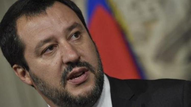Partijleider Lega Nord in Rome voor onderhandelingen politieke alliantie