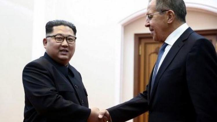Hartelijke verwelkoming voor Lavrov in Noord-Korea