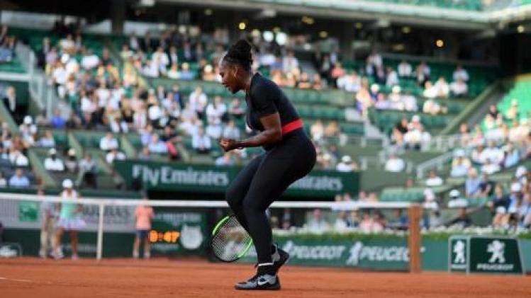 Roland-Garros - Serena Williams plaatst zich voor derde ronde