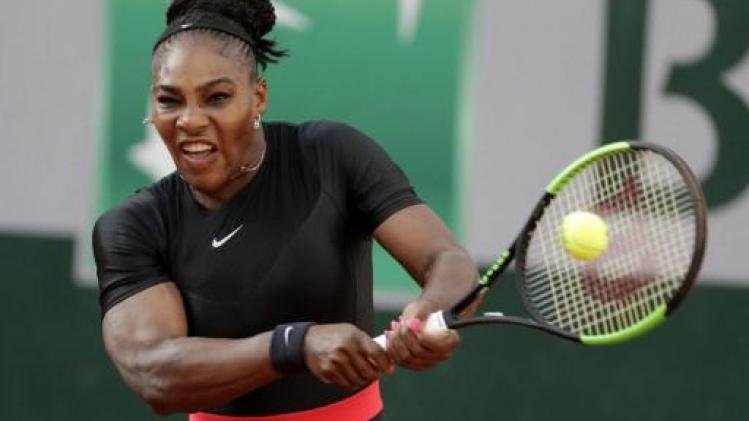 Roland Garros - Serena Williams maakt zich op voor duel met Maria Sharapova