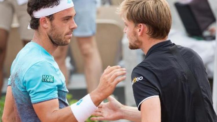 Tennis/Roland Garros - Cecchinato is blij met zege tegen Goffin: "David is één van de beste spelers ter wereld"