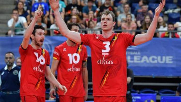 European League Volley (m) - Red Dragons verliezen van Zweden en grijpen naast Final Four
