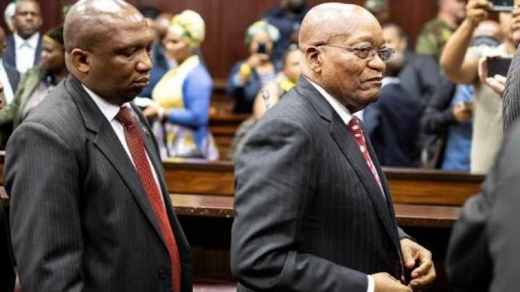 Zuid-Afrikaanse oud-president Zuma opnieuw in de rechtbank wegens corruptie