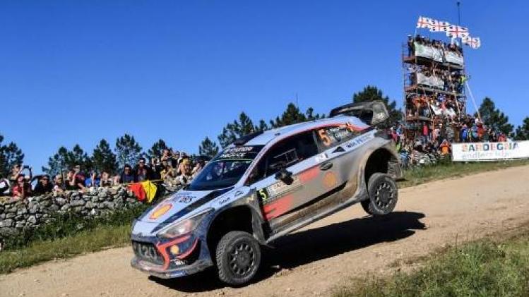 Neuville pakt derde zege van het seizoen in Rally van Sardinië