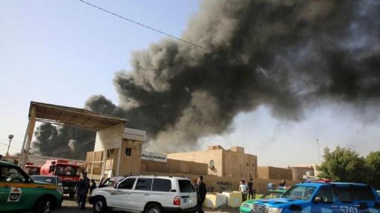 Brand in magazijn voor stembiljetten in Irak is aangestoken