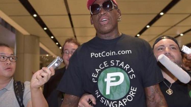 Wenende Dennis Rodman spreekt van "grote dag voor iedereen"