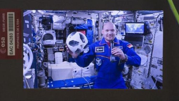 WK 2018 - Duitse astronaut Gerst kijkt in ruimtestation ISS ook naar WK