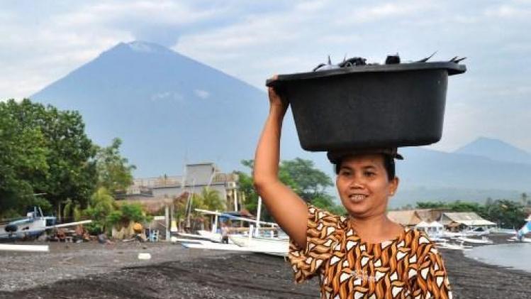 Vulkaan op Bali opnieuw uitgebarsten