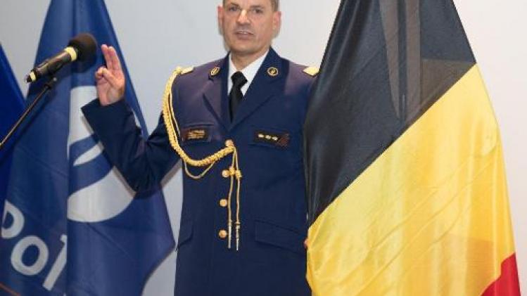 Marc De Mesmaeker legt de eed af als nieuwe commissaris-generaal van de Federale Politie