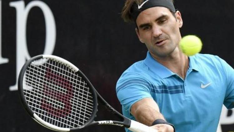 ATP Stuttgart - Federer bereikt finale en is opnieuw nummer een van de wereld