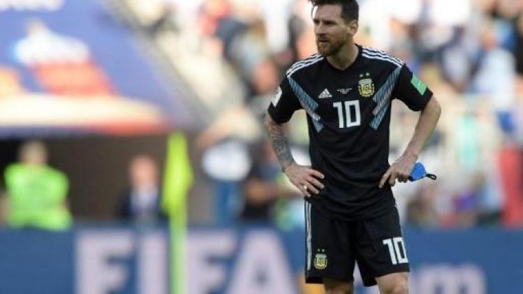 WK 2018 - Messi en Sampaoli zien geen reden tot paniek