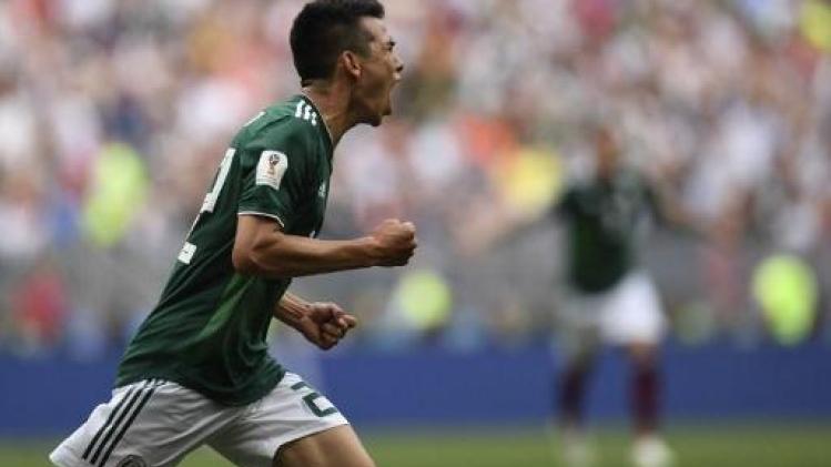 WK 2018 - Mexicaanse doelpuntenmaker Hirving Lozano is Man van de Match tegen Duitsland