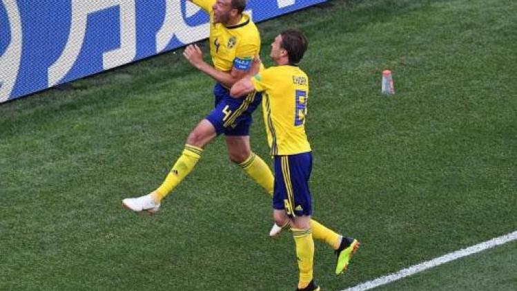 Videoref en strafschop helpen Zweden voorbij Zuid-Korea