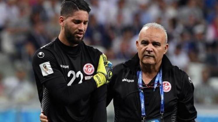 Schouderblessure betekent einde WK voor Tunesische doelman