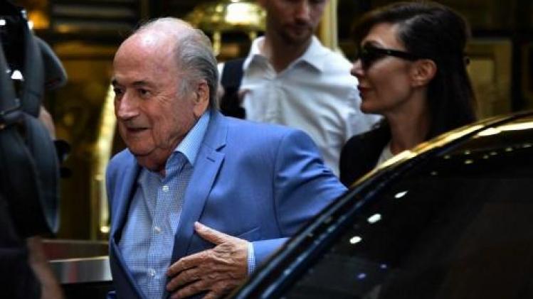 Blatter aanwezig bij Portugal-Marokko