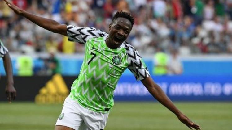 Ahmed Musa trapt Nigeria voorbij IJsland